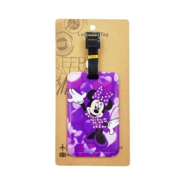 Imagem de Etiqueta De Bagagem Disney Mickey Minnie Para Mulheres, Suporte De Ide