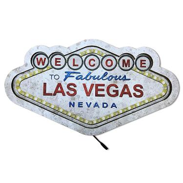 Imagem de Luminária Decorativa de Parede "Welcome Las Vegas" C03 - D'Rossi