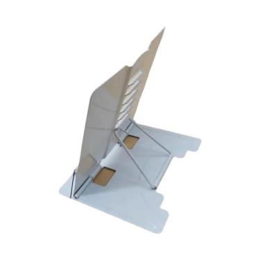 Imagem de Suporte De Livro Metálico Ajustável, Suporte Portátil Para Leitura, Pr