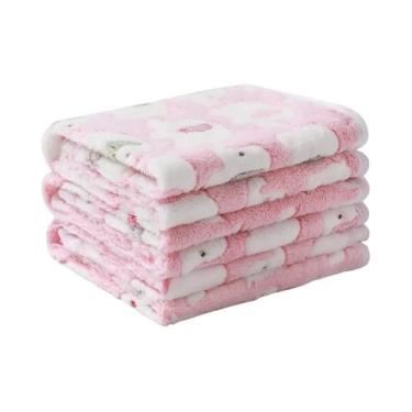 Imagem de Cobertor Para Bebê Recém-Nascido Com Estampa De Elefante, Envolvimento