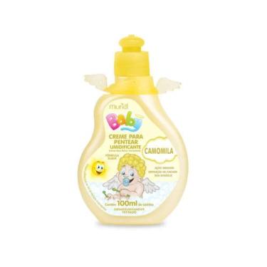 Imagem de Creme para Pentear Umidificante Muriel Baby Camomila 100 ml  Maciez e 