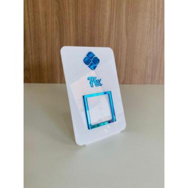 Imagem de Display / Placa pix para qr code pagamento balcão - Realaser Store, Br