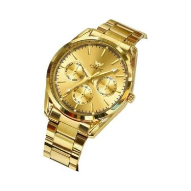 Imagem de Relógio Masculino À Prova D'água Luminoso Multifuncional Com Cronógraf