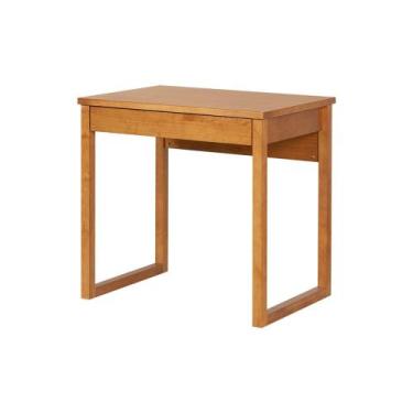 Imagem de Escrivaninha com Gaveta 80 cm Duna - Nozes - Meu Móvel de Madeira