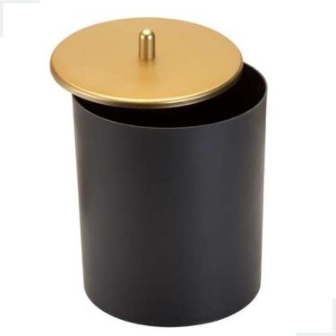 Imagem de Lixeira Lixinho Cesto de Lixo Banheiro Lavabo Escritório Luxo Pia Cozi