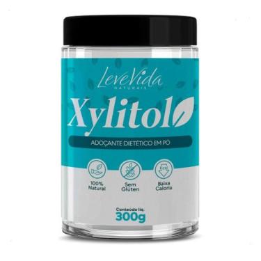 Imagem de Adoçante Dietético  Xylitol Xilitol Chilitol Natural 300G Não Amarga -