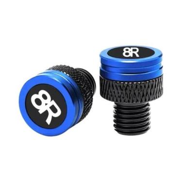 Imagem de Motocicleta cnc espelho retrovisor lateral buraco tampa plug acessório