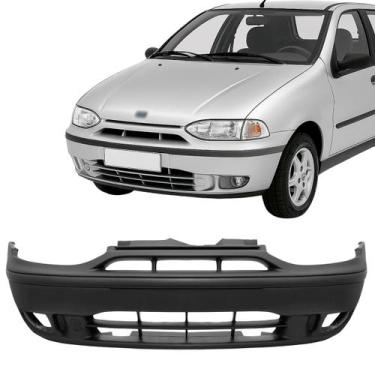Imagem de Parachoque Dianteiro Palio 1996 1997 1998 1999 2000 Preto Com Furo - P