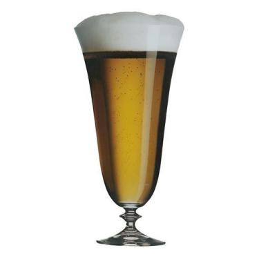 Imagem de Taça De Cristal Bohemia Para Cerveja 360 Ml Angela 6 Peças