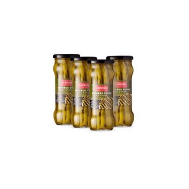 Imagem de Kit 4 de Aspargo Verde Na Brasa 330g La Pastina