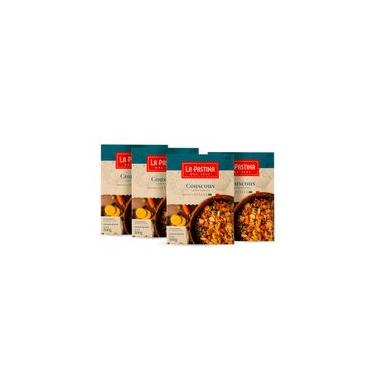 Imagem de Kit 4 de Couscous Marroquino 500G La Pastina