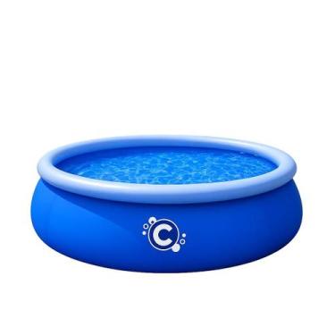 Imagem de Piscina Inflável Redonda 4500l Resistente e Kit De Reparo - Click Pisc