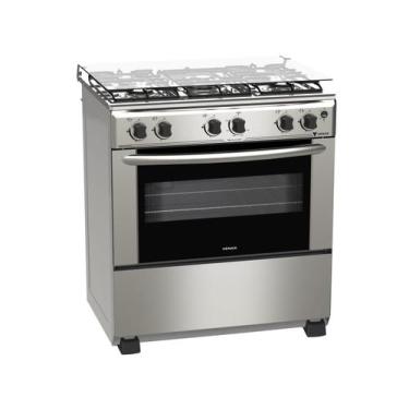 Imagem de Fogao a Gas 5 Bocas Venax Gaudi GIII Inox, Inox, Bivolt