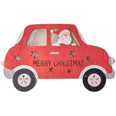 Imagem de Tuut Carro com Papai Noel na Janela Iluminado 29cm