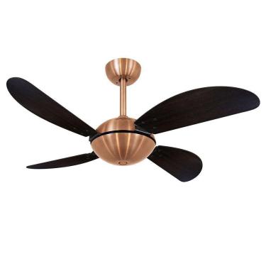 Imagem de Ventilador De Teto Volare Cobre Fly Office 4 Pás 110V