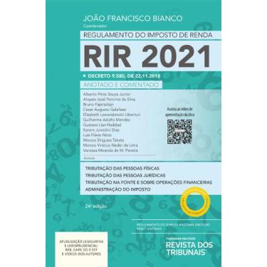 Imagem de Regulamento Do Imposto De Renda Rir 2021 - 24º Edição