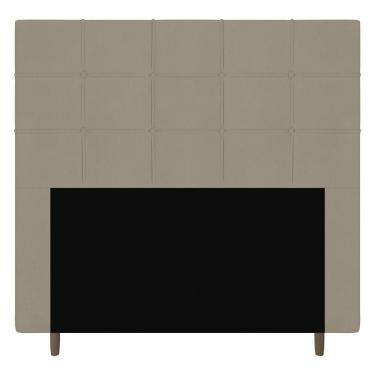 Imagem de Cabeceira Cama Box Casal King Size Leiria 195Cm Bege
