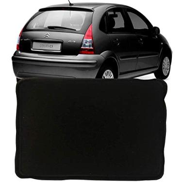 Imagem de Tapete Bandeja Universal Série 1 Porta Malas Com Borda Elevada de 3,5cm Citroen C3 2002 03 04 05 06 07 08 09 10 11 12