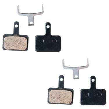 Imagem de Conjuto 2 Pares Pastilhas ABS-01S Freio a Disco Orgânicas Bike Speed MTB Absolute