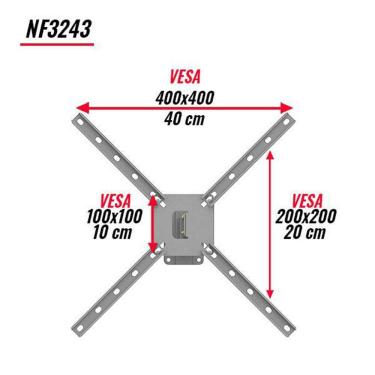 Imagem de Suporte Tv 10 A 56 Triarticulado Led,Lcd Nf3243 Multiforma