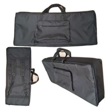 Imagem de Capa Bag Master Luxo Para Teclado Korg Pa500 Nylon Preto