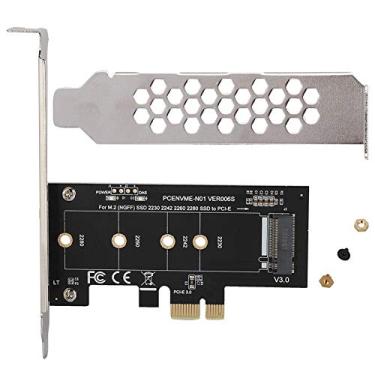 Imagem de Adaptador M.2 PCIe PCI E, Conversor De Conector De Placa De Expansão PCI-E Para M.2 E Chave M Para Disco Rígido SSD M2 NGFF NVME, Conversor De Conector De Placa PCI E Com Defletor De Metal Para Window