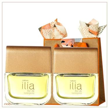 Imagem de Combo 2 Deo Parfum Ilía Flor de Laranjeira 50ml Cada + 1 Sacola.