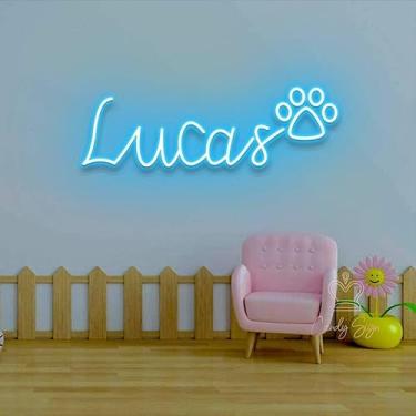 Imagem de Painel Letreiro Led Neon Personalizado em Acrílico (7 letras, NeonLed Verde)