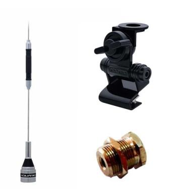 Imagem de Antena Móvel PX Bobina no Centro 67cm B-2050 + Suporte Bi-Articulado P