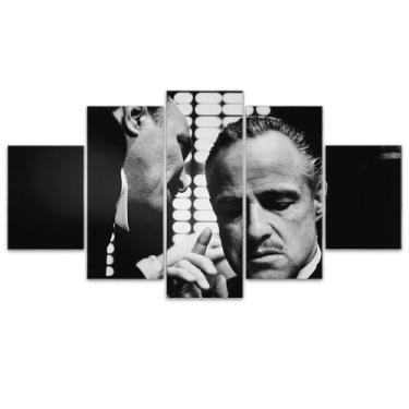 Imagem de Quadro Decorativo em Mosaico MDF O Poderoso Chefão 2 115x60cm - Impéri