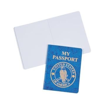 Imagem de Fun Express Blocos de anotações para passaporte – 24 peças – Atividades educativas e de aprendizagem para crianças