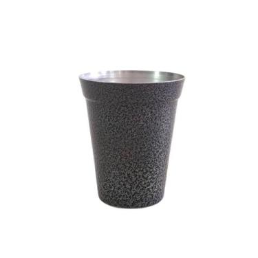 Imagem de Copo Caneca Grande Em Alumínio Colorido 555 ML - DA ALUMINIO,  Preto