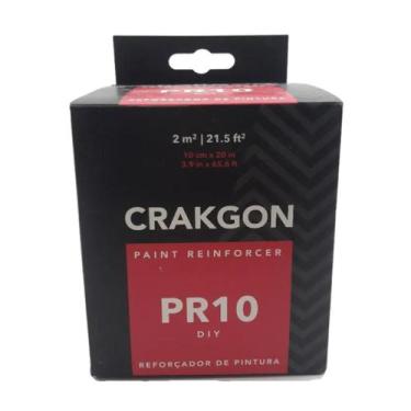 Imagem de KIT 4 TELA FIBRA DE VIDRO PINTURA TRINCA 10cm x 20m PR10 CRAKGON