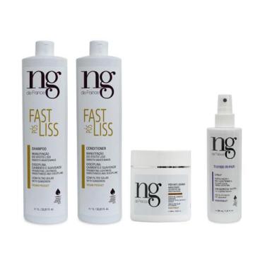 Imagem de Ng De France Kit Pós Fast Liss Sh. + Cond. + Másc + Thermo