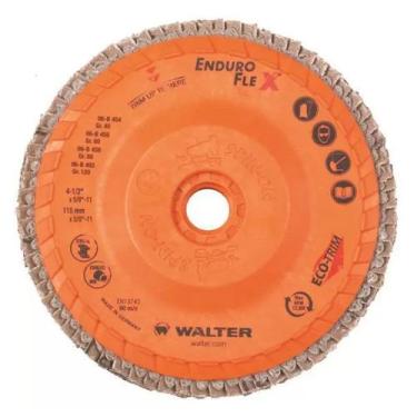 Imagem de Disco Flap Enduro Flex 4.1/2" Grão 120 Walter 06B432