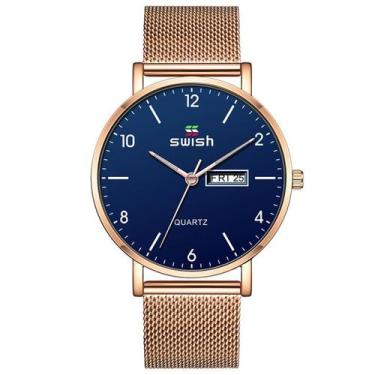 Imagem de Relógio Masculino SWISH Minimalista Analógico  - ElaShopp
