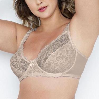 Imagem de Sutiã Firmador Dilady 139200 Com Renda, 50, Chocolate