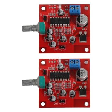 Imagem de Módulo de Reverberação de Microfone, 2 Unidades DC6-15V Módulo de Placa de Reverberação de Microfone Sem Placa de Reverberação de Função de Amplificador Pré-amplificador,