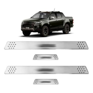 Imagem de Soleira para Porta Lateral Tuning Esportiva para carros 4 Portas (ABS)