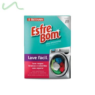 Imagem de Lenços Antimanchas Lave Fácil Roupas Brancas E Coloridas - Betanin