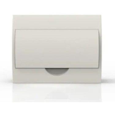 Imagem de Quadro sobrepor 12 disjuntores din branco enerbras