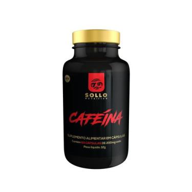 Imagem de Cafeína 200mg - 60 Cápsulas - SOLLO NUTRITION