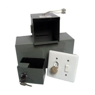 Imagem de Cofre embutir tomada grande com interruptor 5b - VOICHEVE