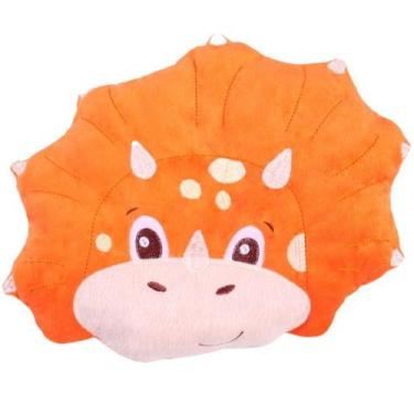 Imagem de Almofada Decorativa Infantil Dino Laranja - Miguel Baby