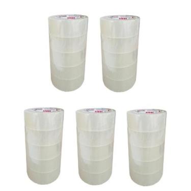 Imagem de 25 Fitas Durex Transparente 48x100 Metros  - Koretech