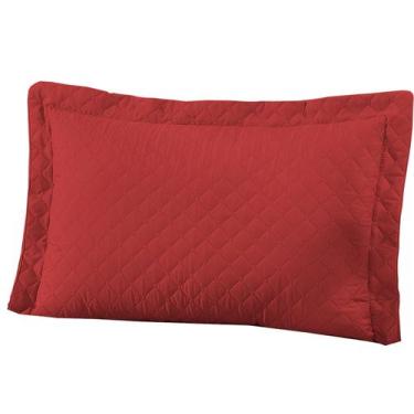 Imagem de Kit 04 Porta Travesseiros 70cm X 50cm Matelasse Fronha Capa Microfibra