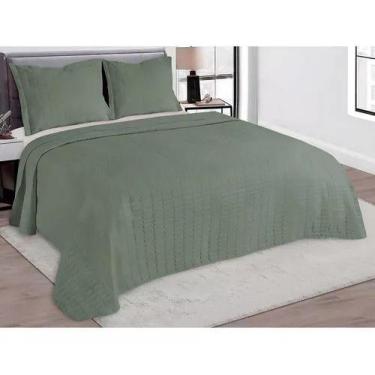 Imagem de Kit Colcha De Cama Galeria Box Solteiro 2 Peças Dupla Face Camesa ,  v