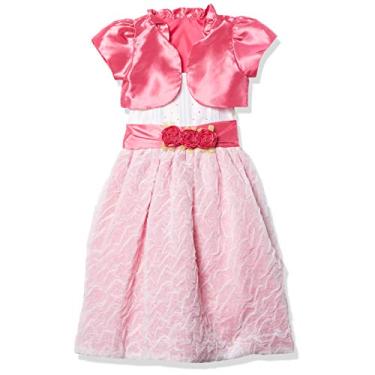 Imagem de Pretty Me, USA Vestido feminino sem mangas com jaqueta, Rosa/fúcsia, 4