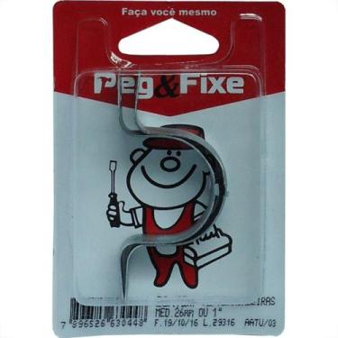 Imagem de Cartela Abracadeira Tipo U 1'' Peg&Fixe Com 2 Pecas Aatu/03 - FIXTIL