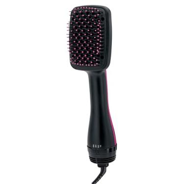 Imagem de REVLON Secador de cabelo e modelador de cabelo One Step | Desembaraçar, secar e alisar o cabelo, tudo com uma ferramenta para um estilo de salão de beleza rápido e fácil com menos frizz (preto)